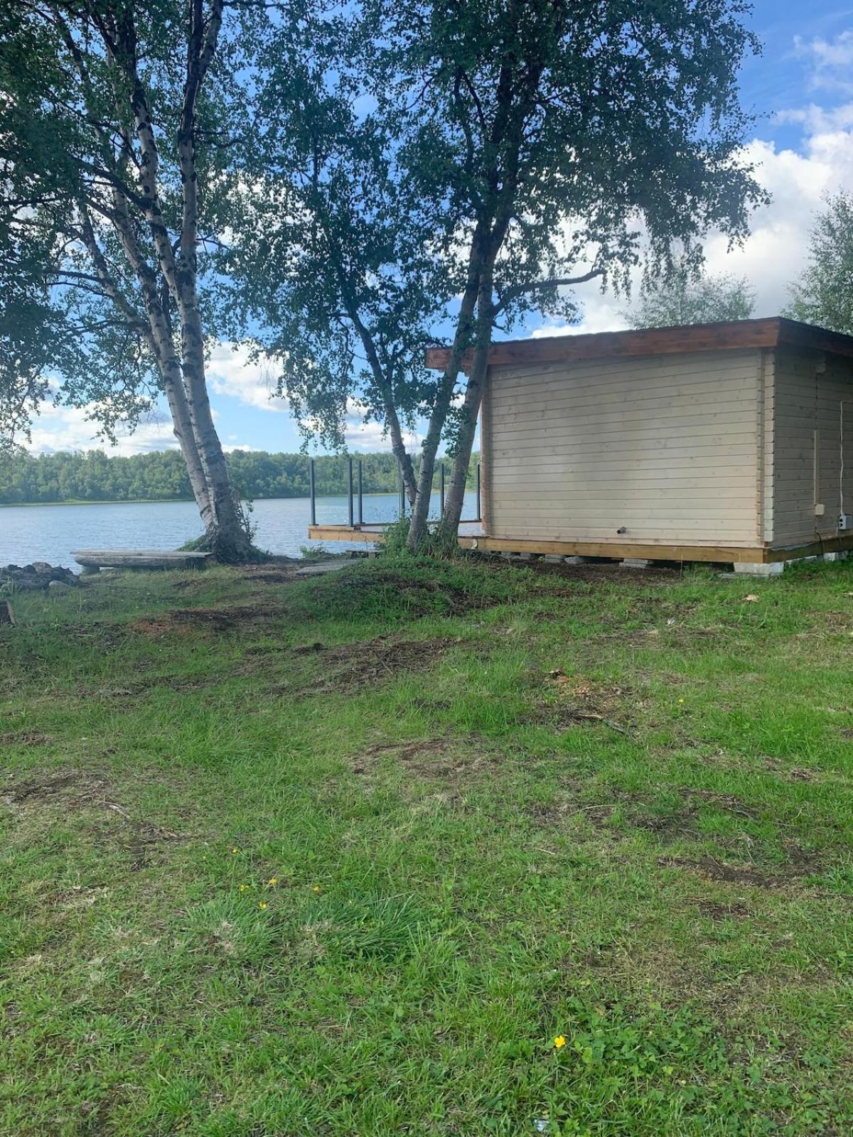 Cottage With Good Standard Next To Neiden River Buitenkant foto